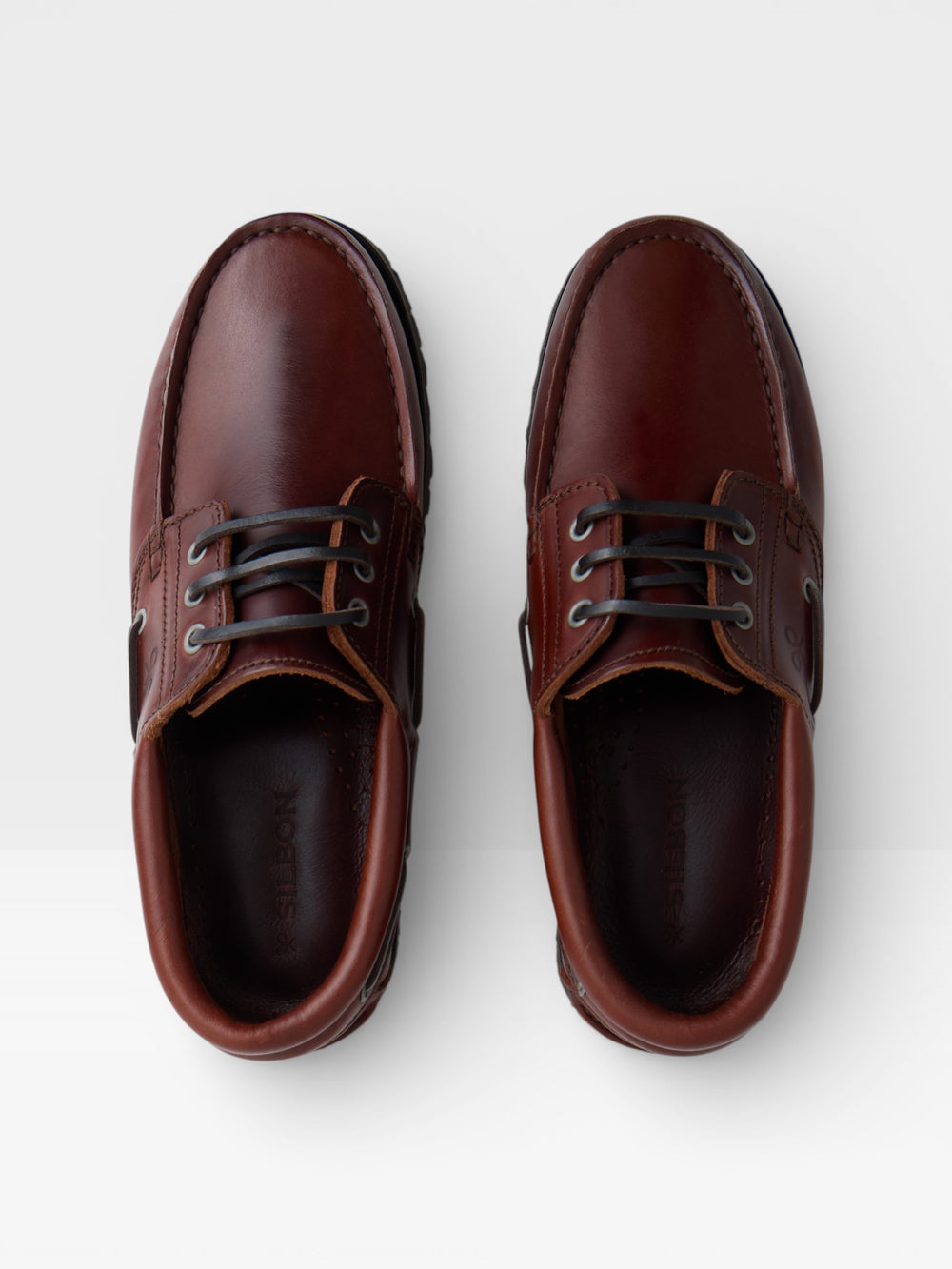 Classic light brown boat shoe