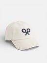 Beige medium logo cap