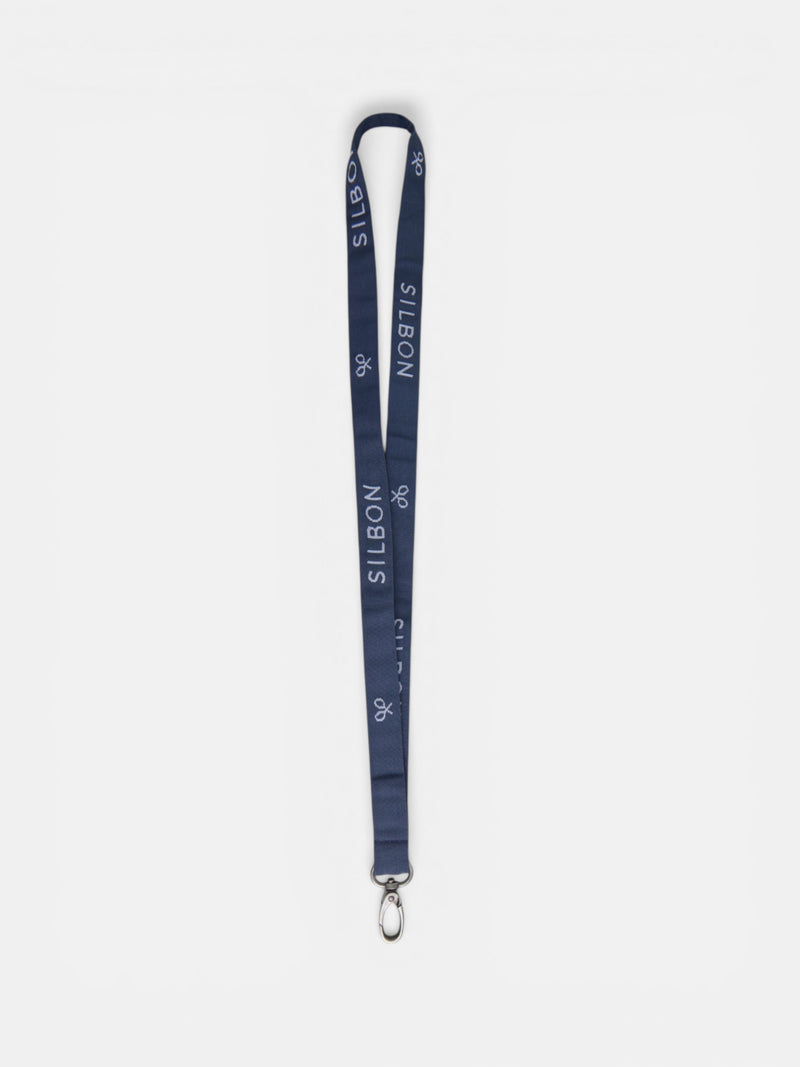 Lanyard Silbon azul marino