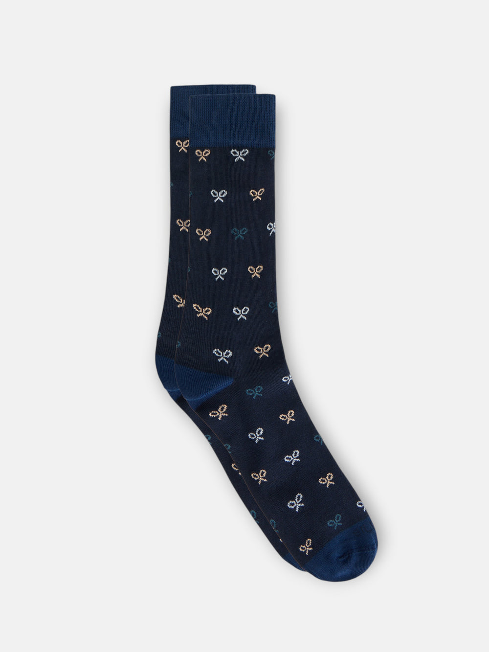 Calcetin multiraqueta colores azul