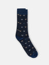 Chaussettes multiraquettes couleurs bleu