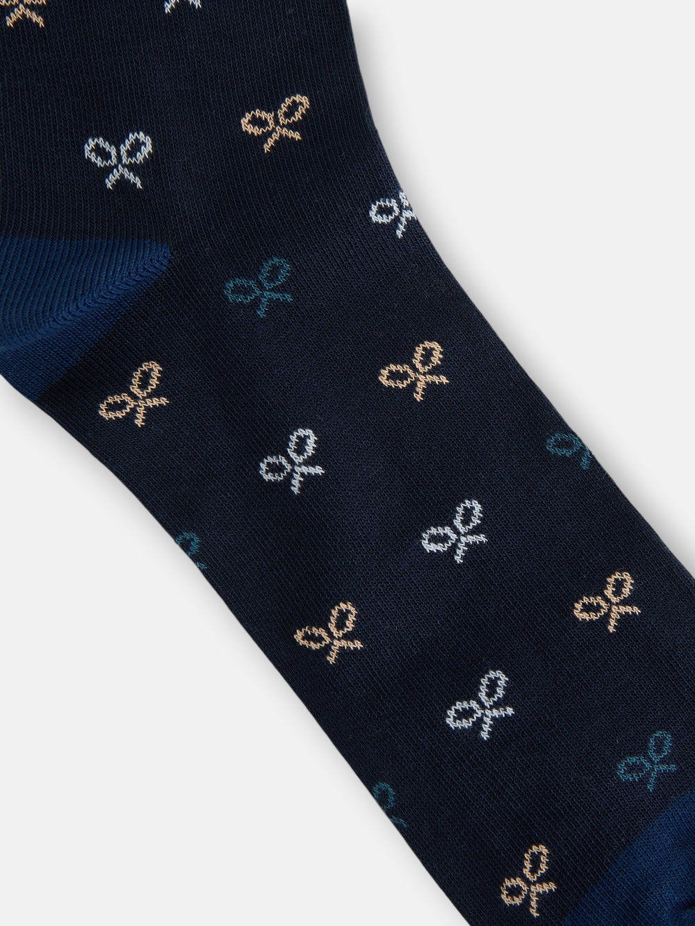 Calcetin multiraqueta colores azul