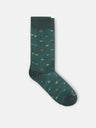 Chaussettes multiraquettes couleurs vertes