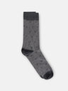 Calcetin multiraqueta gris