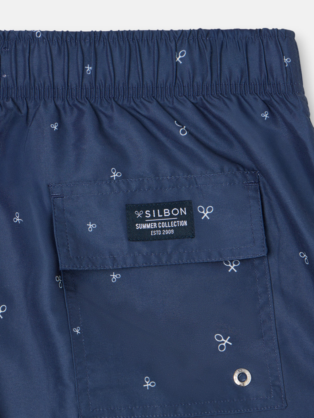 Bañador miniraquetas azul marino