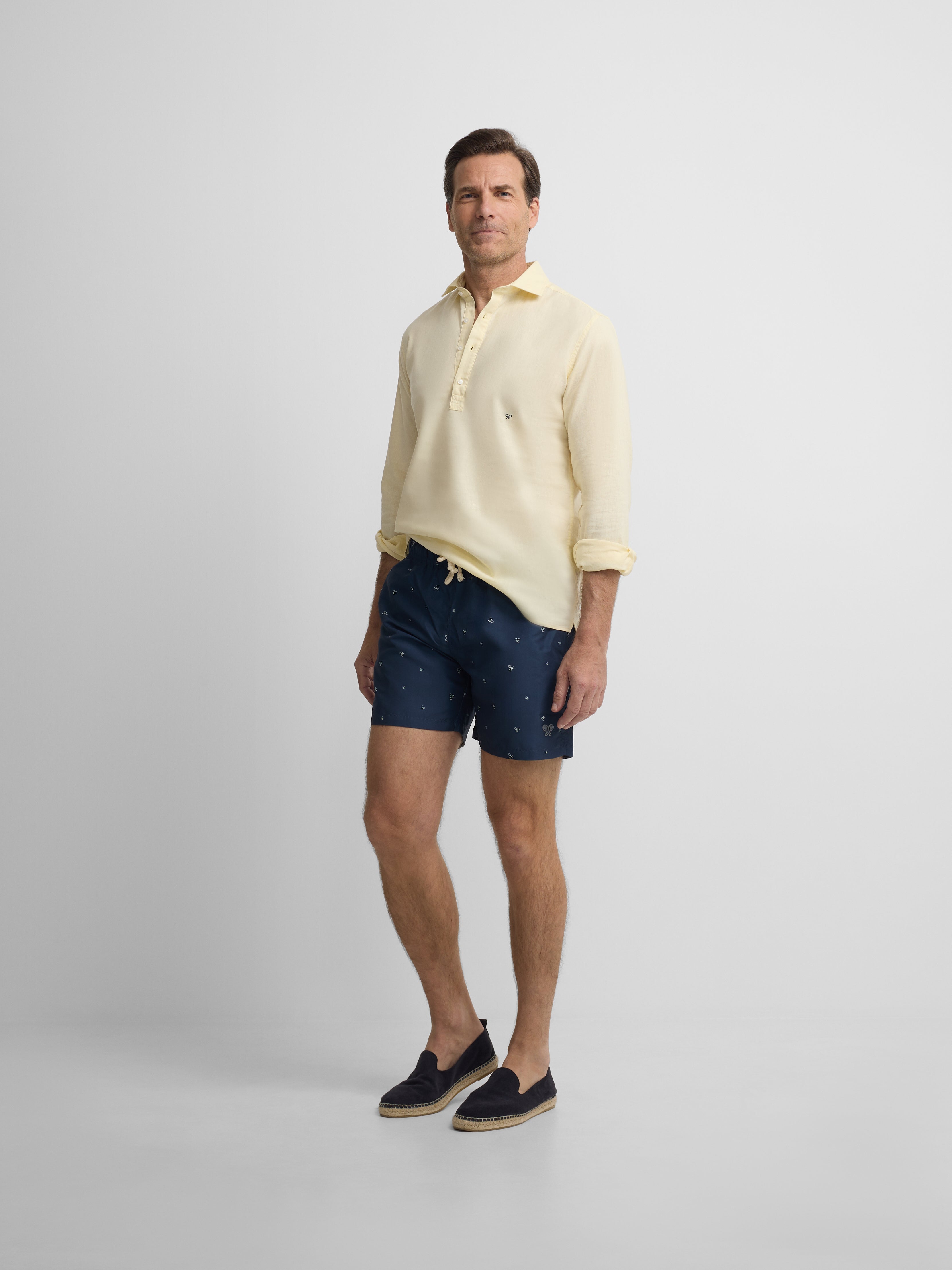 Bañador miniraquetas azul marino