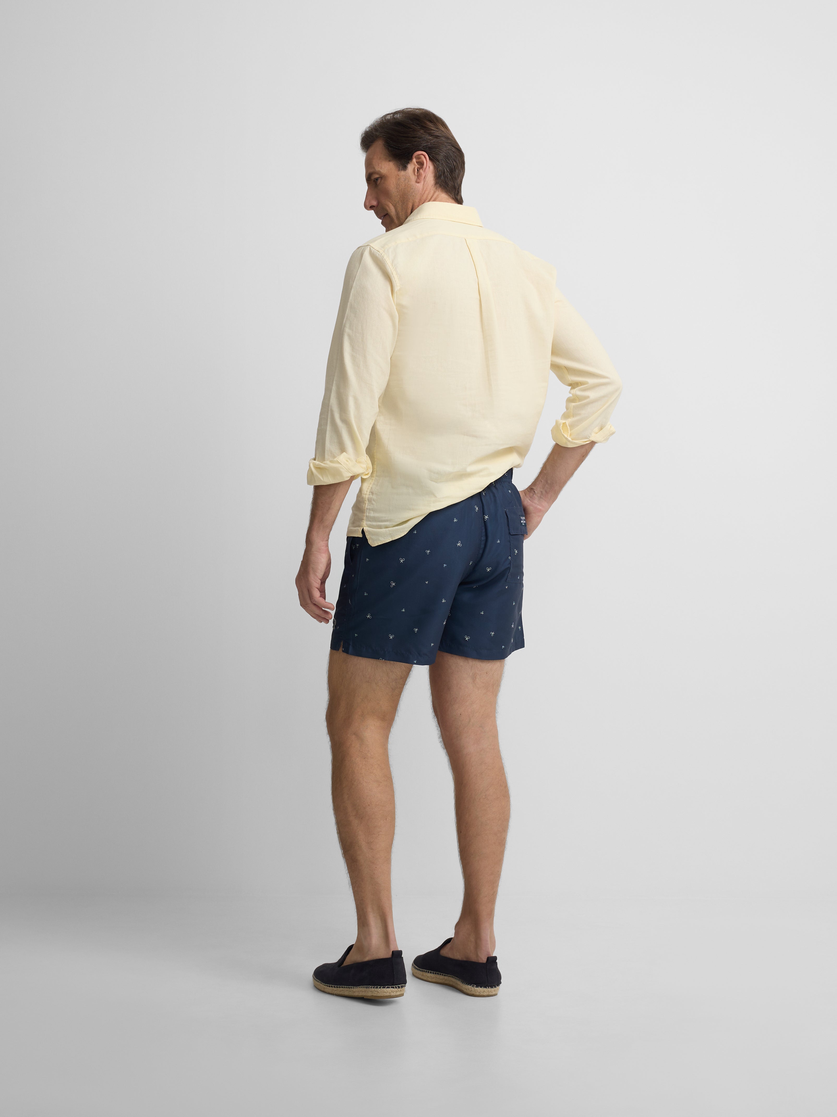 Bañador miniraquetas azul marino