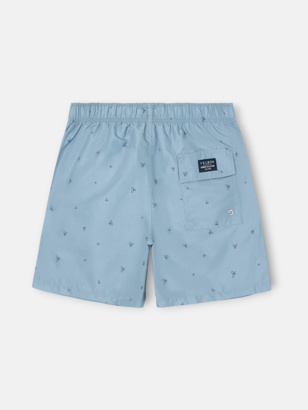 Bañador miniraquetas petroleo