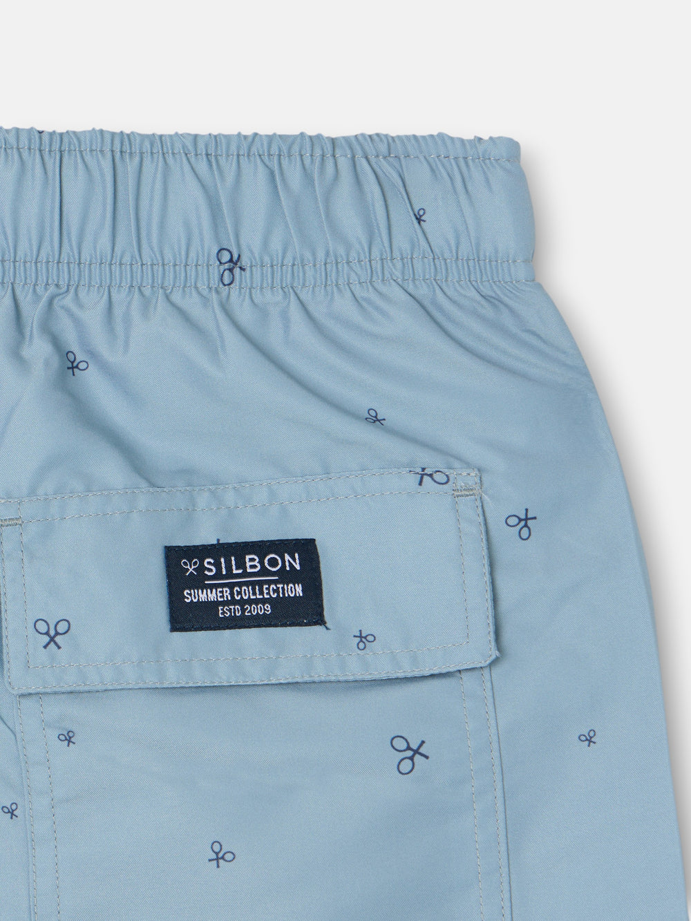 Bañador miniraquetas petroleo