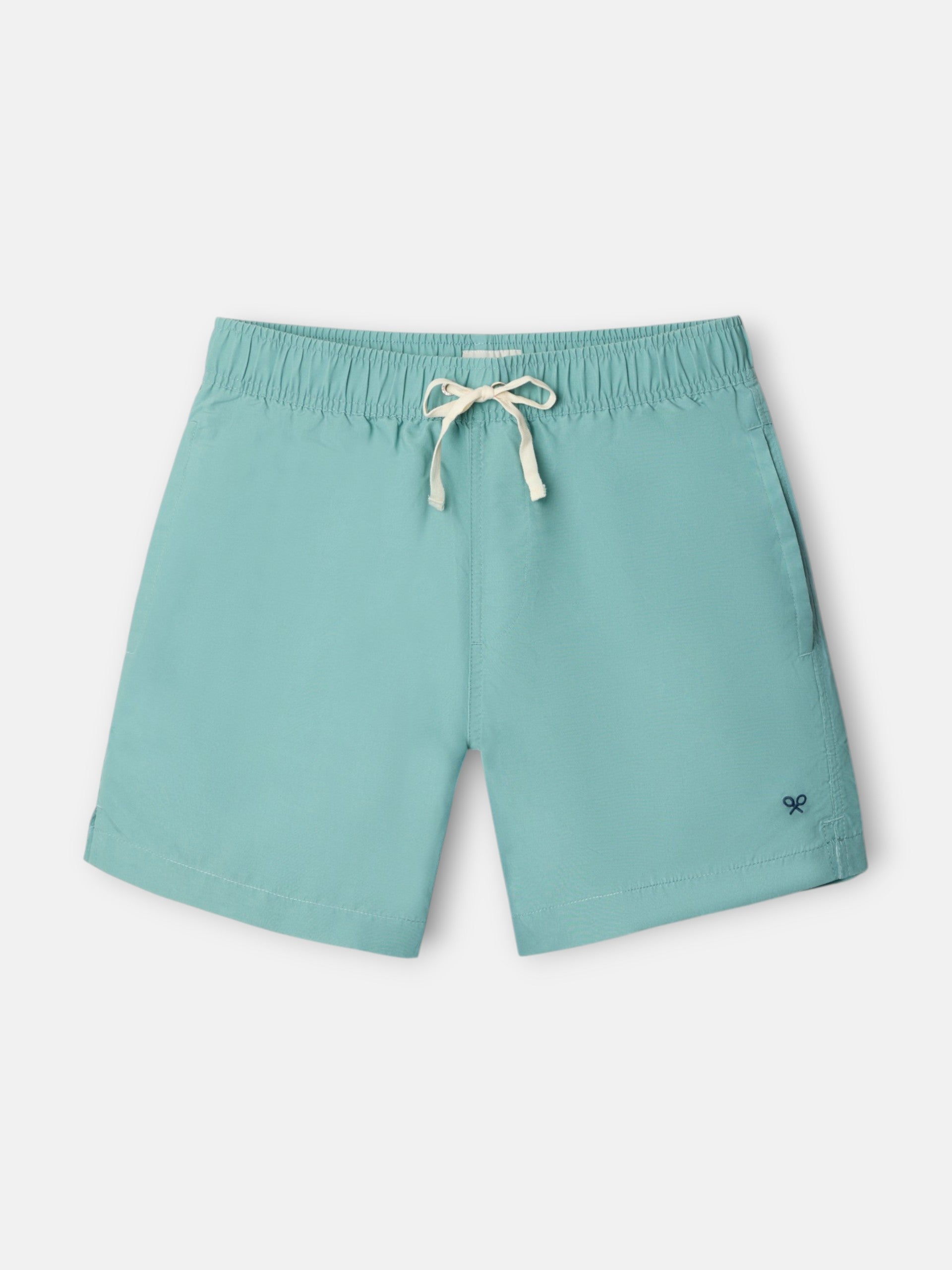 Bañador liso aguamarina