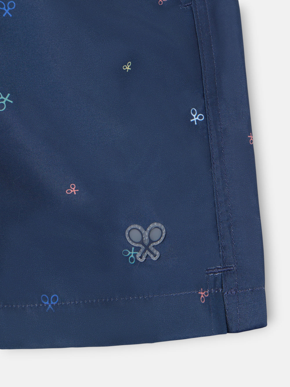 Multi-racket swimsuit, navy blue