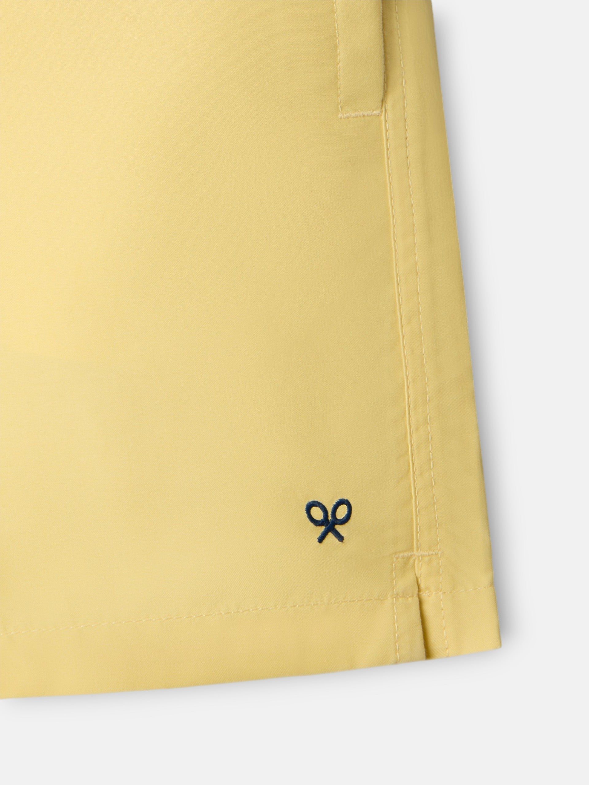 Bañador liso amarillo