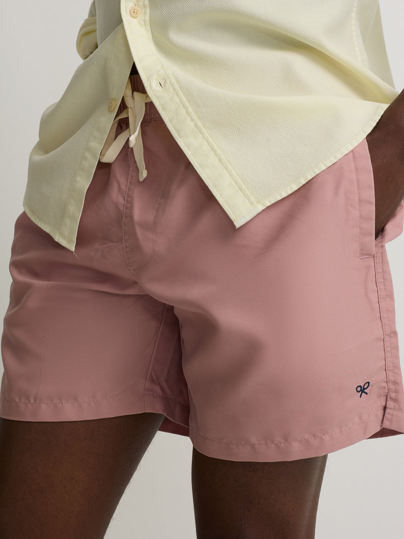 Maillot de bain uni corail