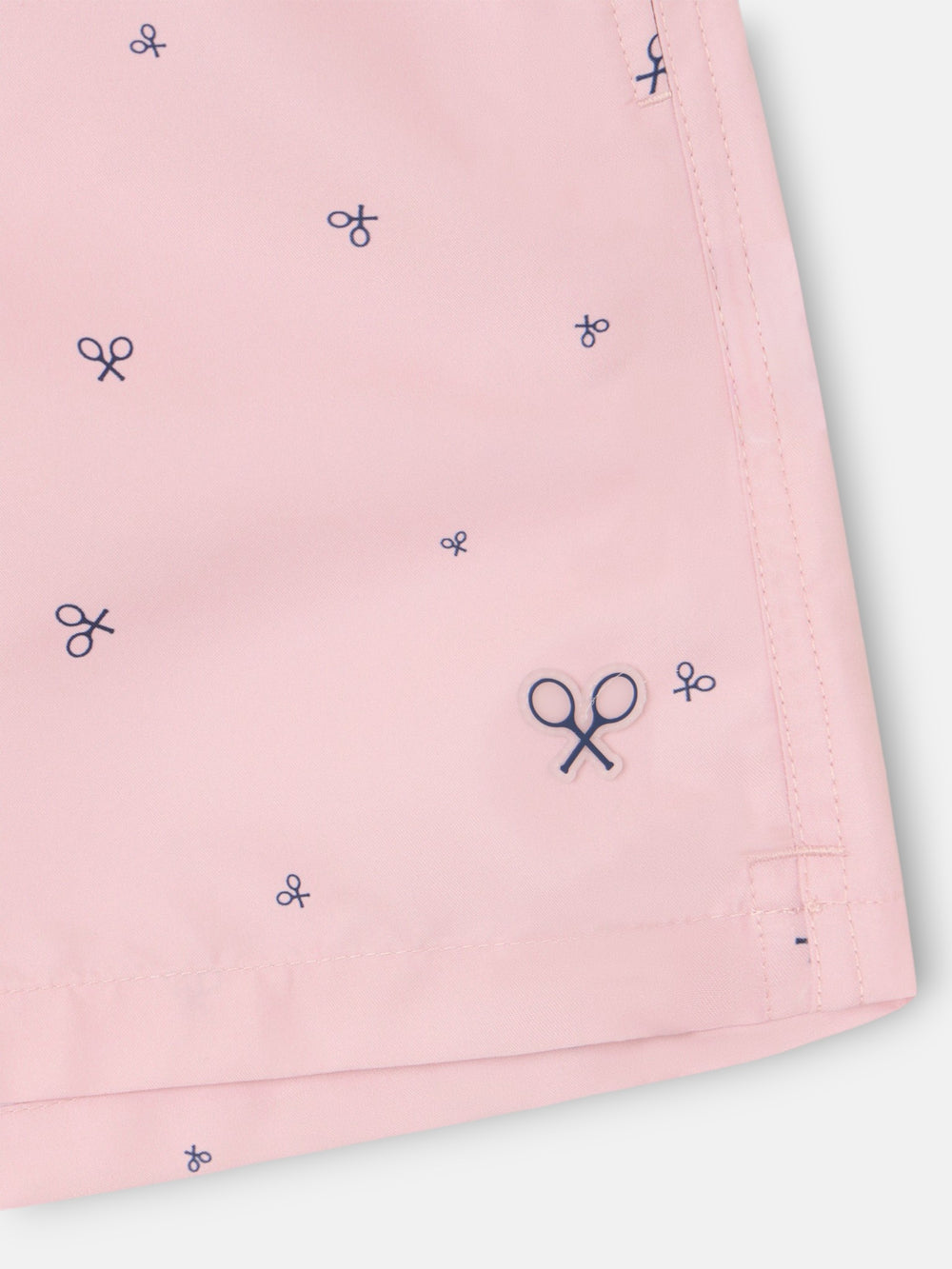 Bañador miniraquetas coral