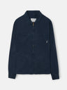 Navy blue Harrington collar jacket