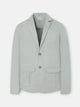 semi-blazer vert-gris