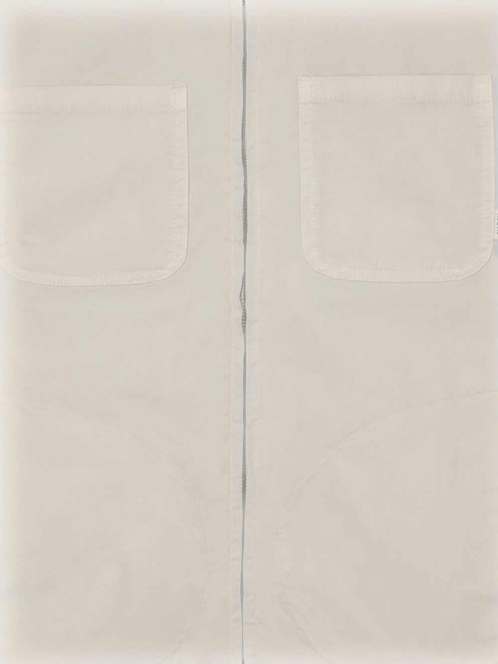 Veste à col Harrington couleur pierre