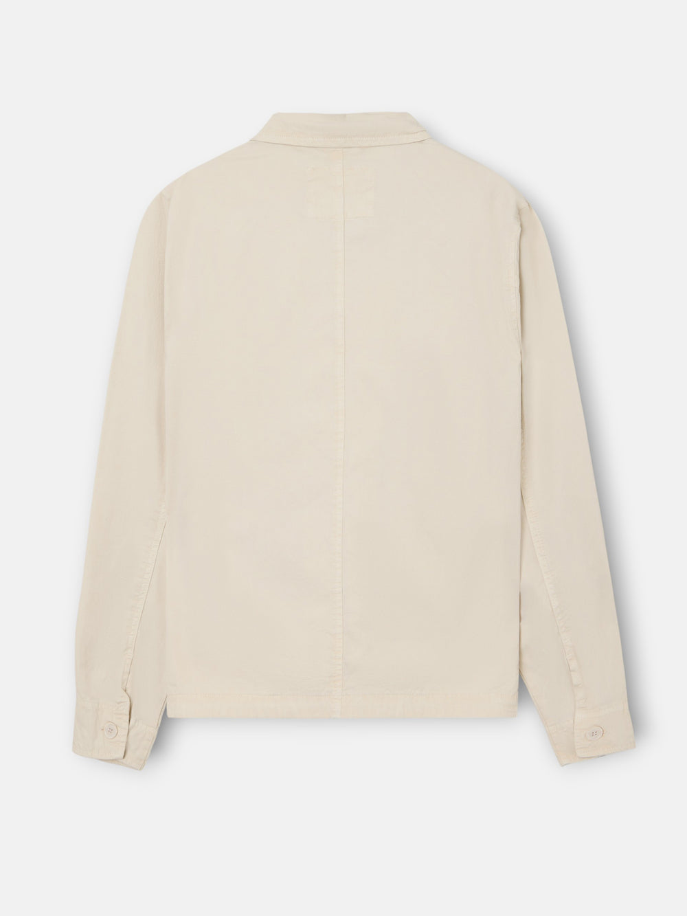 Veste à col Harrington couleur pierre