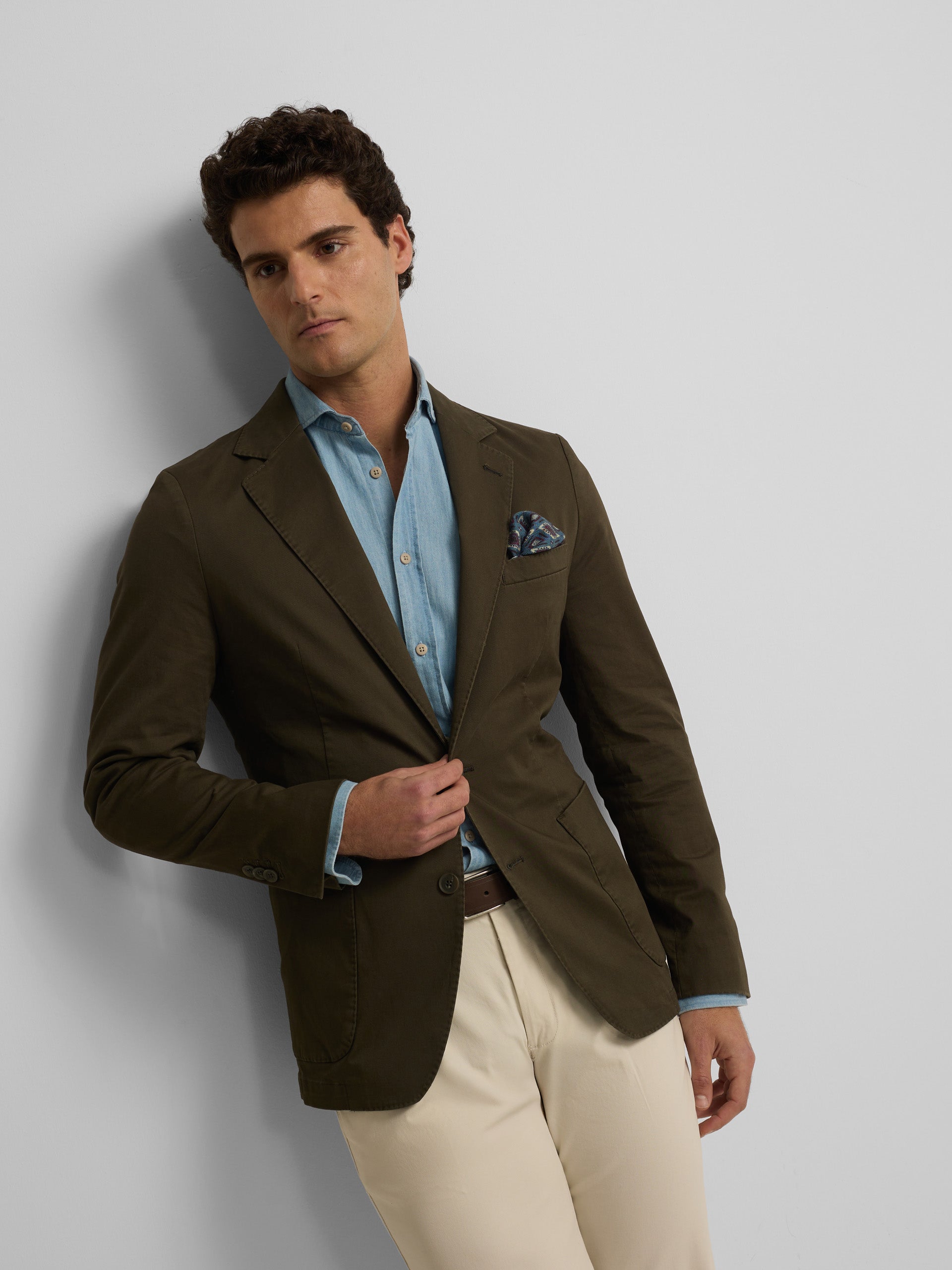 Blazer casual verde