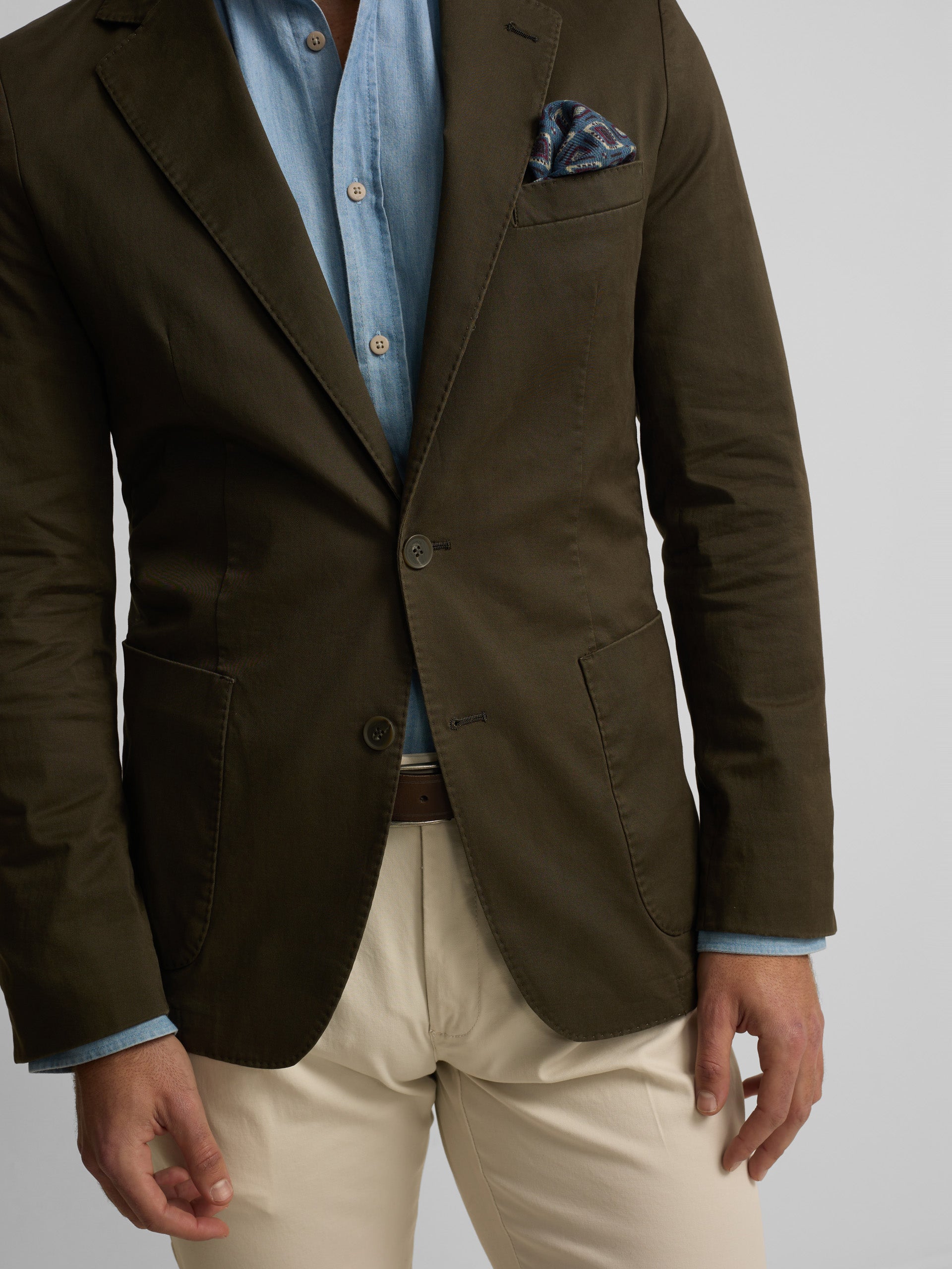Blazer casual verde