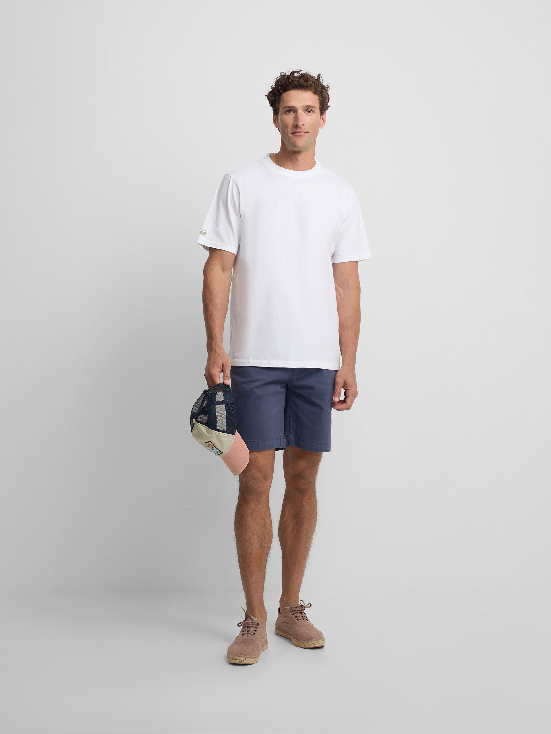 Bermuda unie style bleu indigo