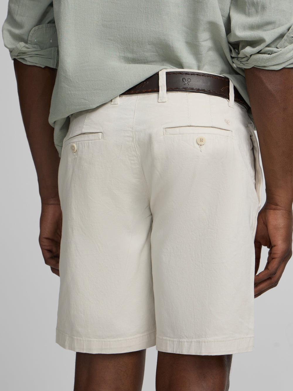 Bermuda clasica pinza piedra