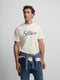 Silbon vintage cream t-shirt