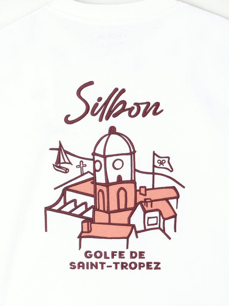 Camiseta Golfe de Saint-Tropez blanco
