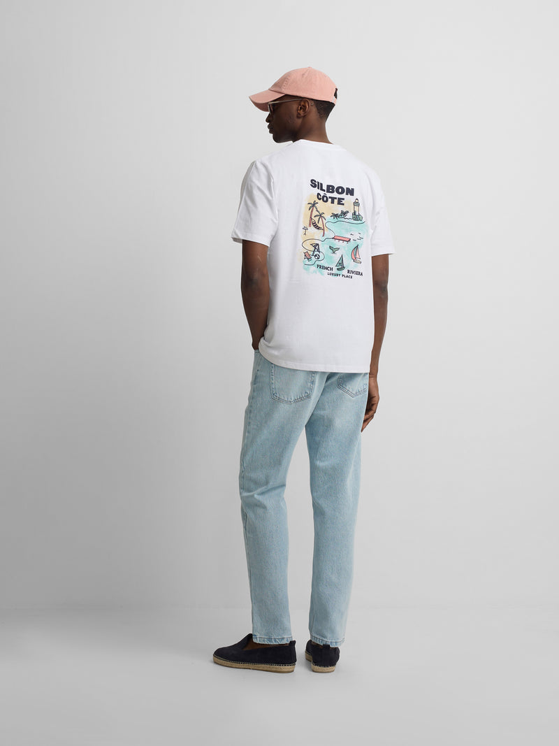 Camiseta Silbon cote blanca