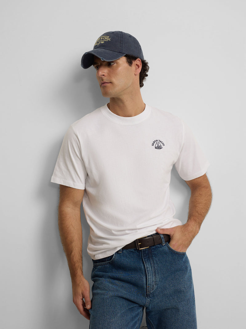 Camiseta Silbon Yacht blanca