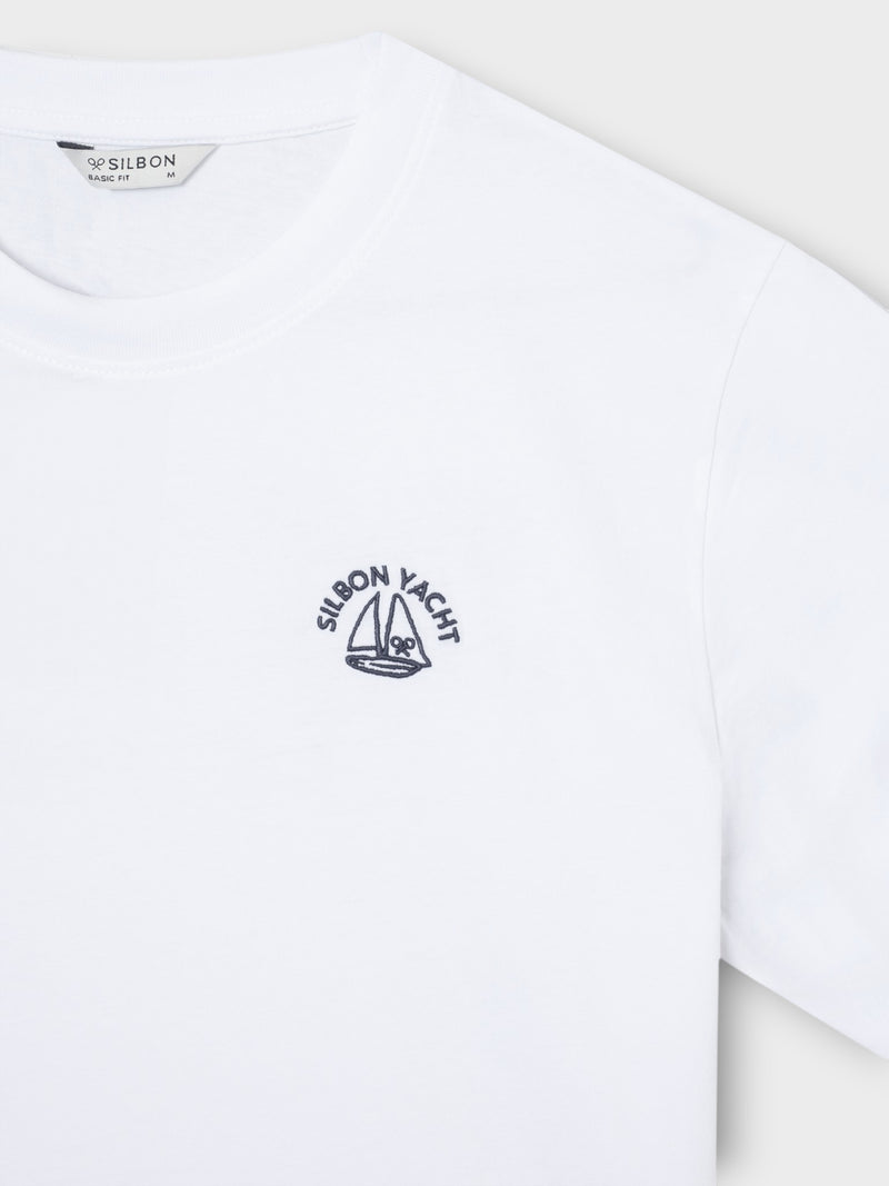 Camiseta Silbon Yacht blanca