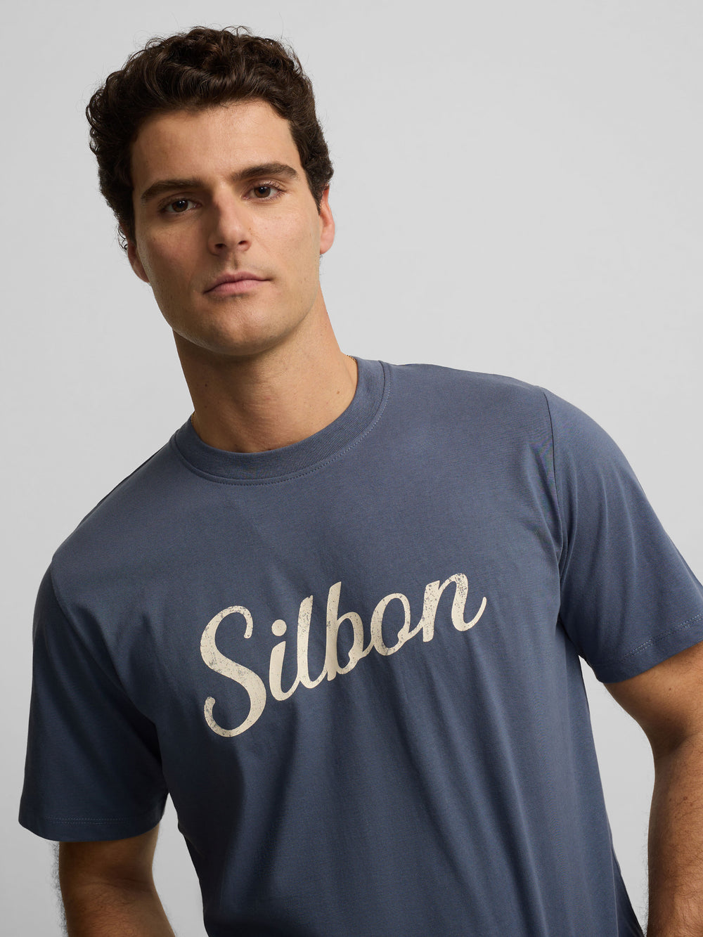 Camisola Silbon vintage azul índigo