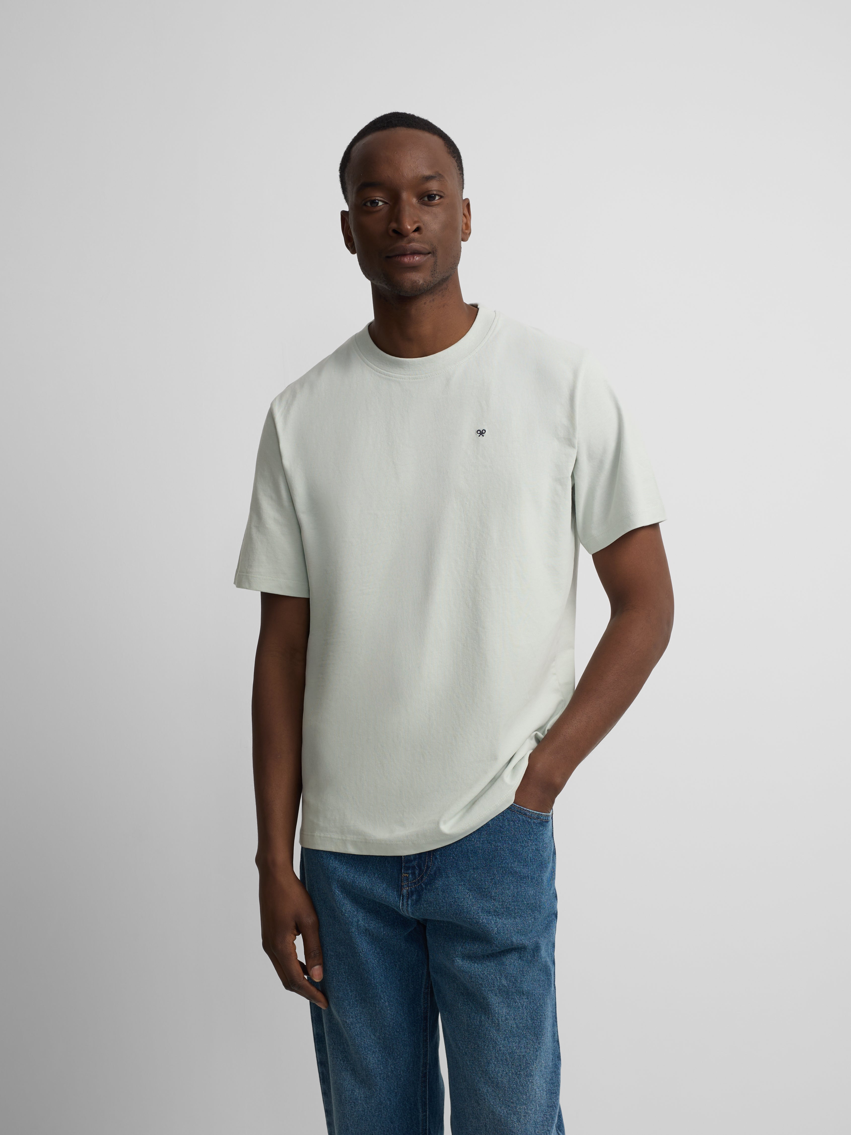 Camiseta Silbon cote aguamarina