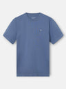 T-shirt Silbon club Saint Tropez bleu marine