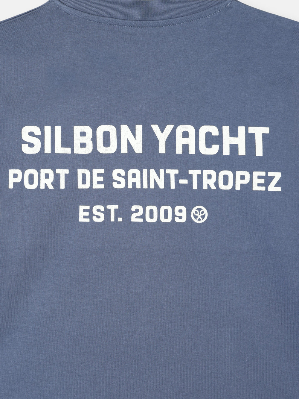 Camiseta Silbon Yacht azul indigo