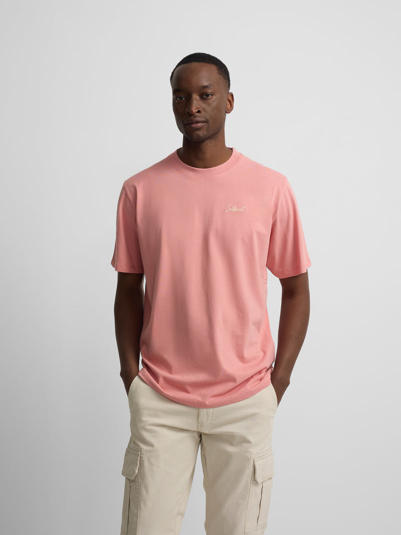 T-shirt Golfe de Saint-Tropez coral