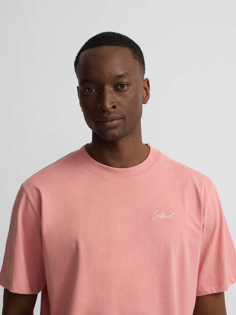 T-shirt Golfe de Saint-Tropez coral