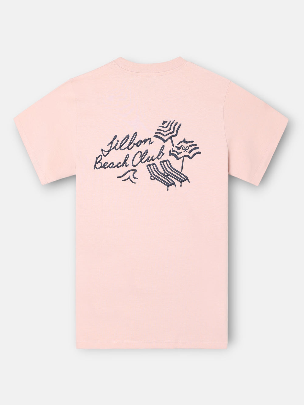Camiseta Silbon beach club rosa