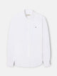 Camisa sport lino blanca