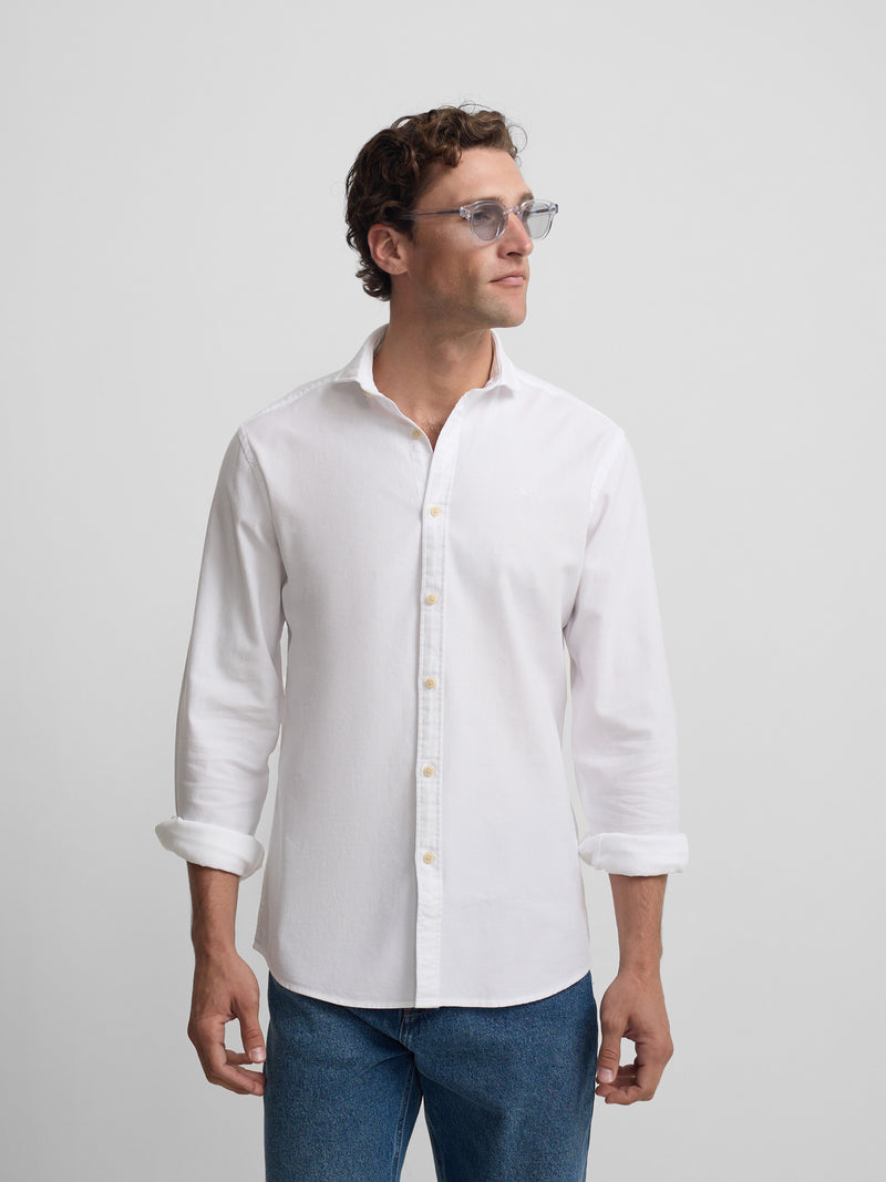 Camisa sport estrutura logo branco