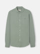 Green linen sport shirt