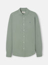 Camisa sport lino green