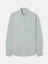 Camisa sport lino verde claro