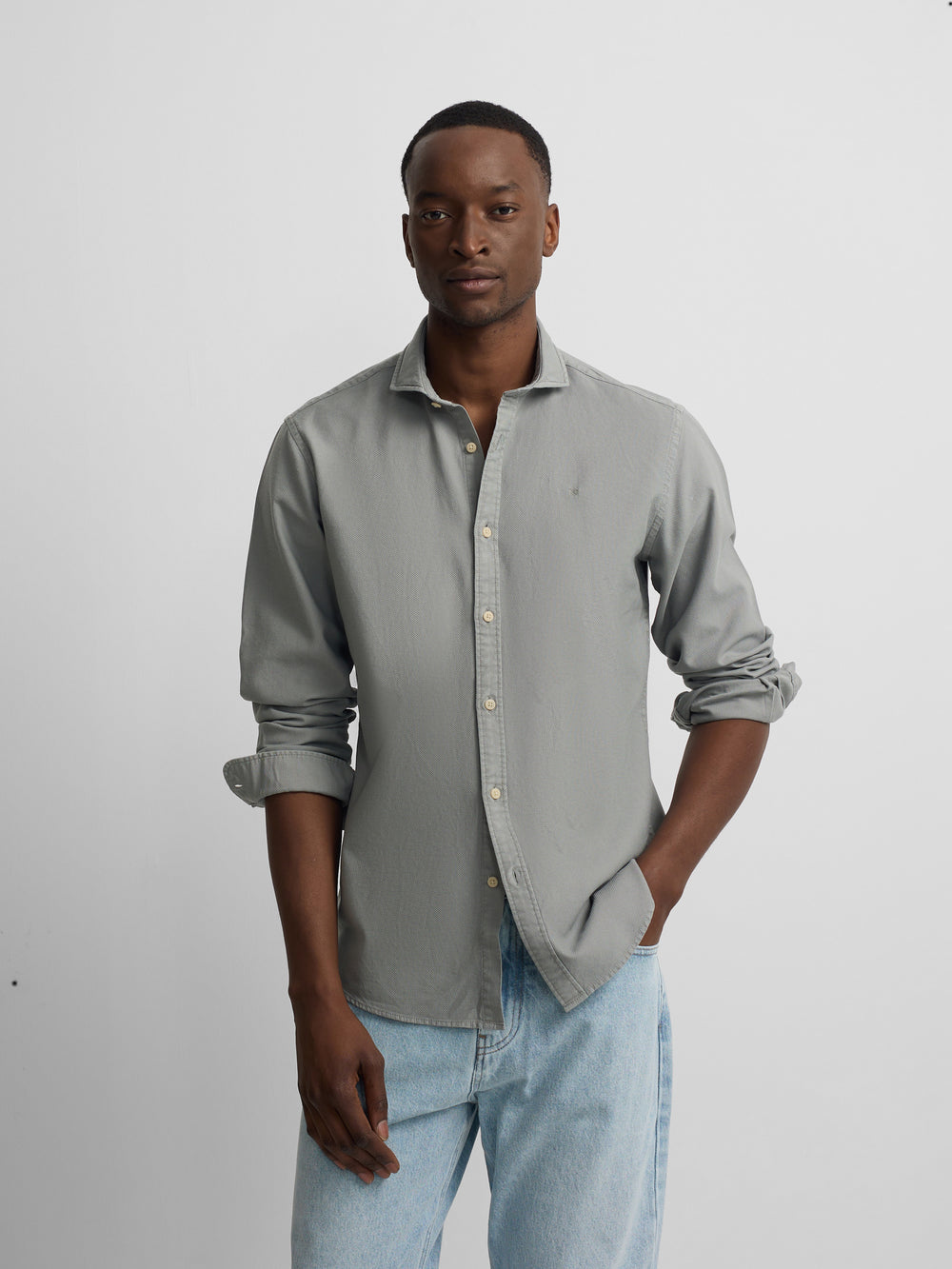 polo de sport vert moyen à logo structuré