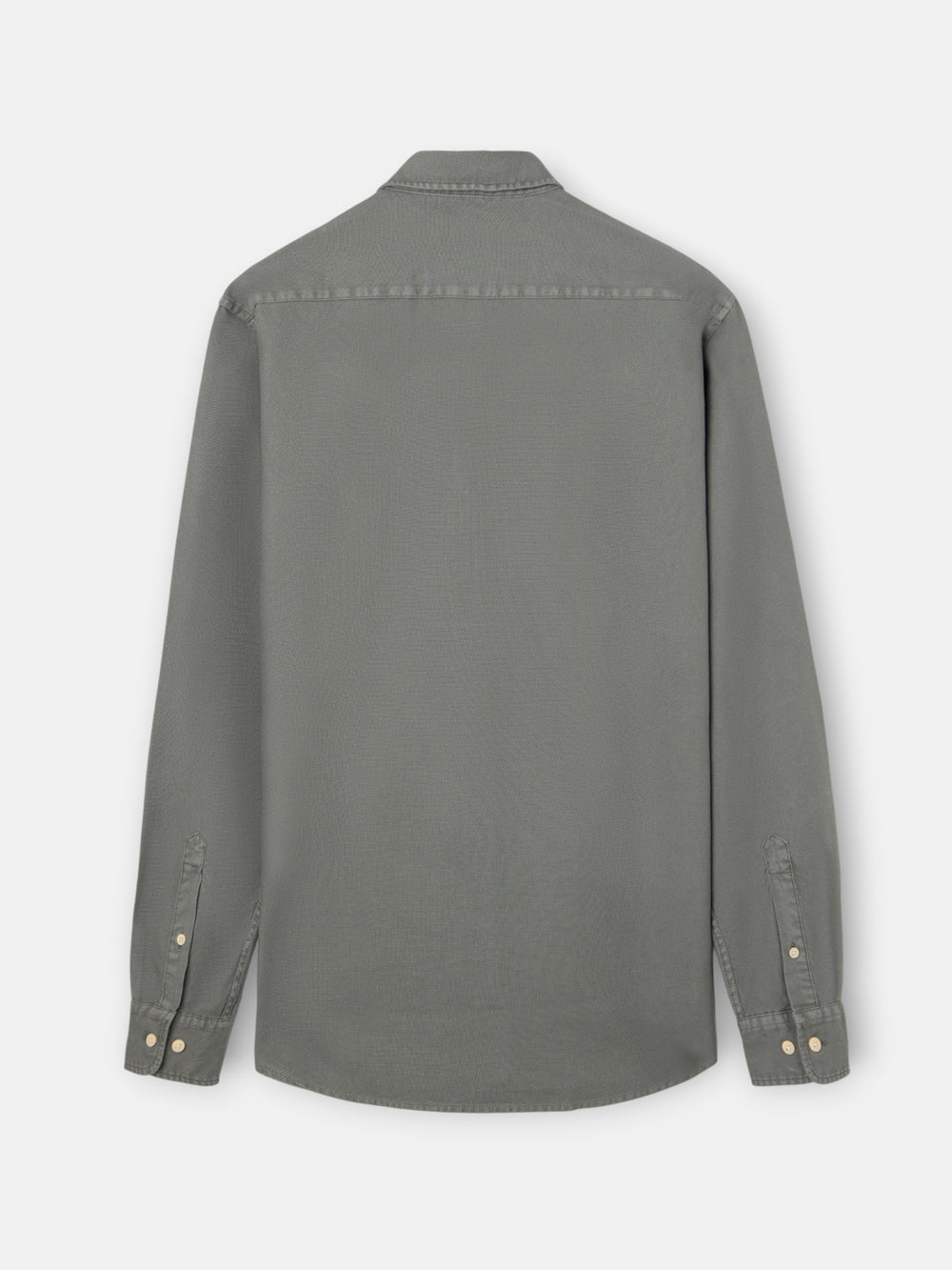 Camisa sport estrutura logótipo verde escuro