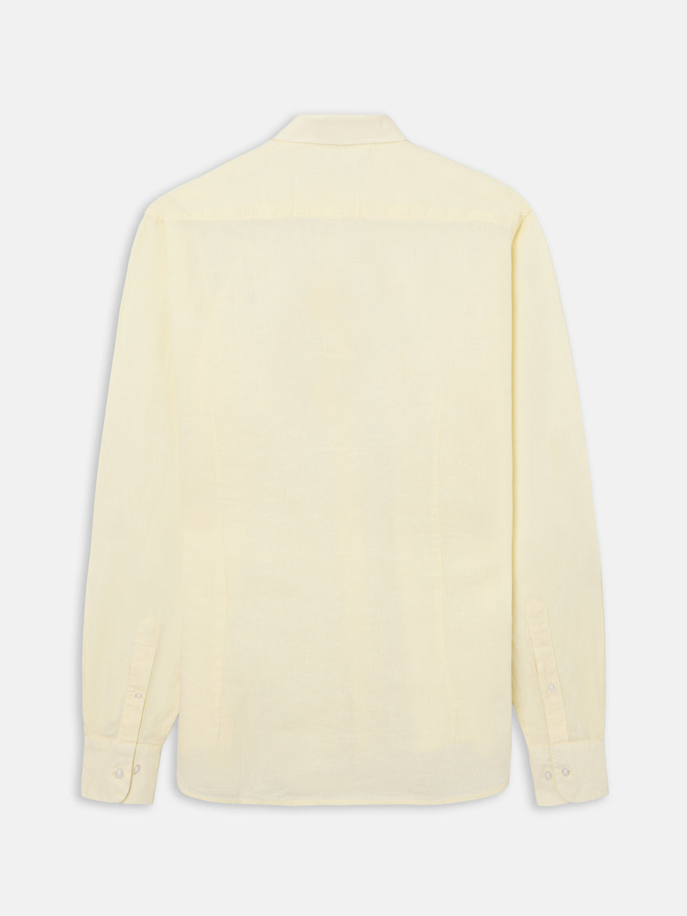 Camisa sport lino amarillo