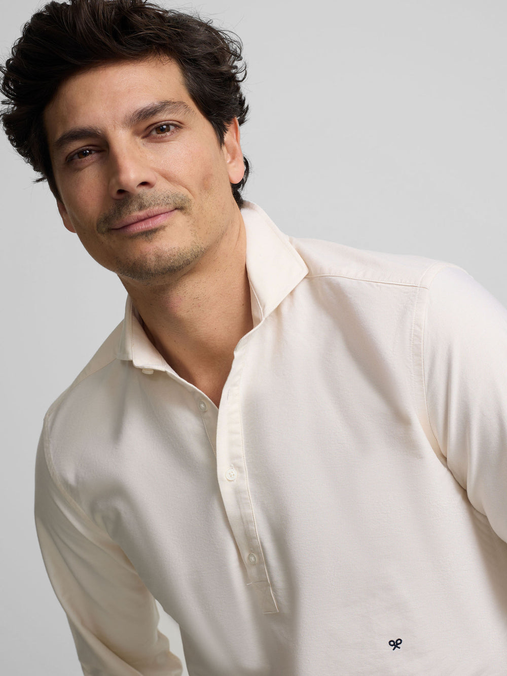 Polo desportivo oxford amarelo