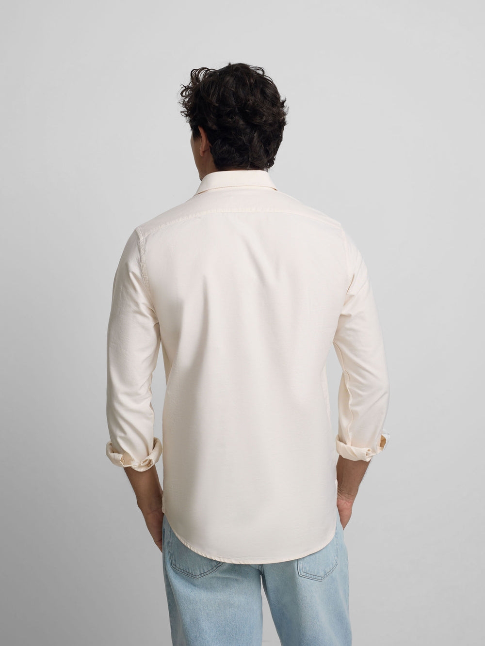 Polo desportivo oxford amarelo