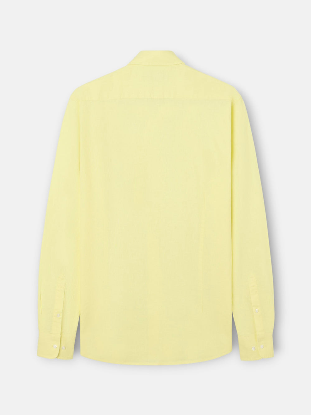 Camisa sport summer linho amarelo