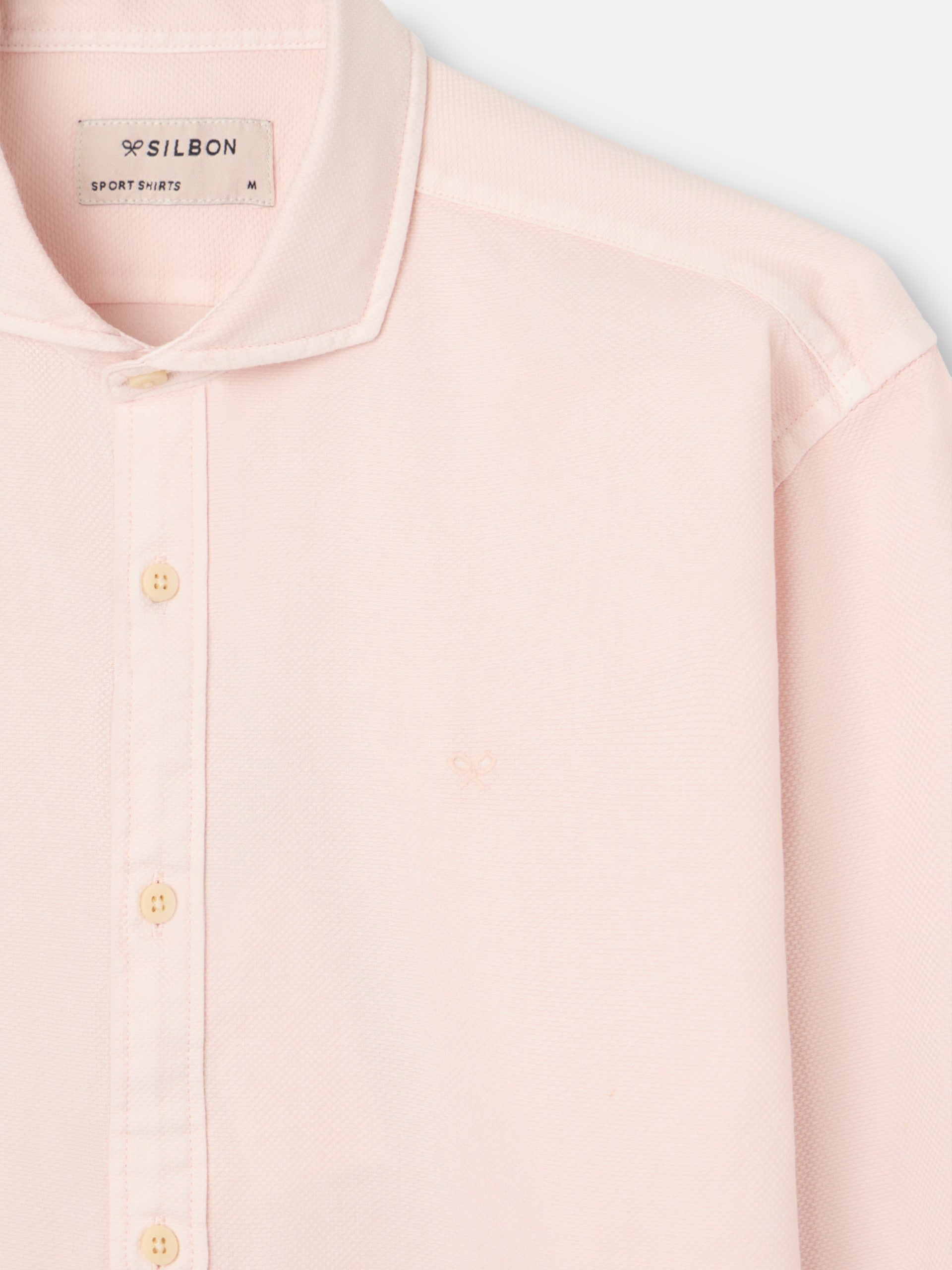 Camisa sport estructura logo coral